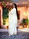KF 6052 Kalaai Chinon Embroidery Kurti With Bottom Dupatta 